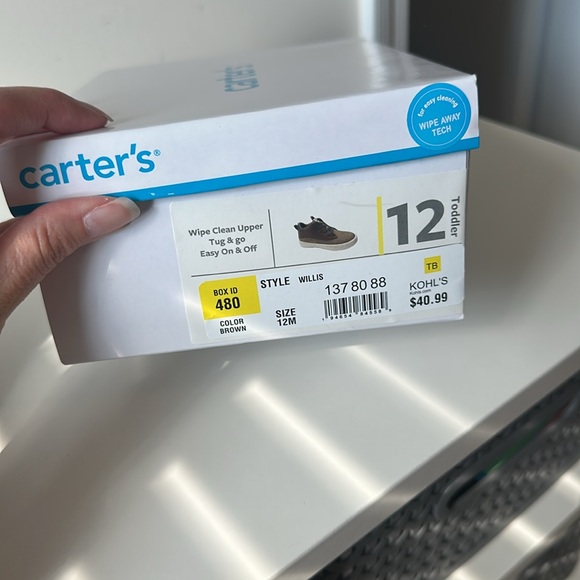 NIB Carter’s Willis Shoes - Size 12 (toddler) - Picture 10 of 12